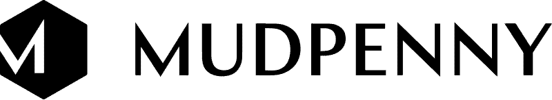 mudpenny primary horiz icon black web